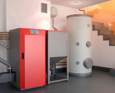 La chaudière biomasse peut être installée dans le garage ou le sous-sol de votre logement 